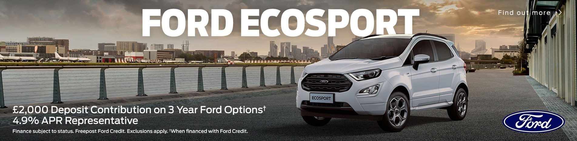 Ford EcoSport £2,000 Deposit Contribution