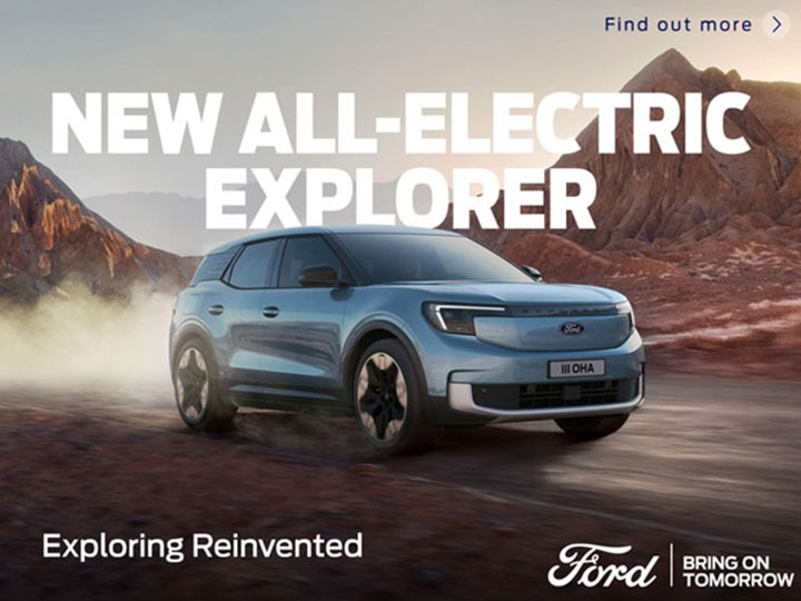 NEW ALL-ELECTRIC FORD EXPLORER