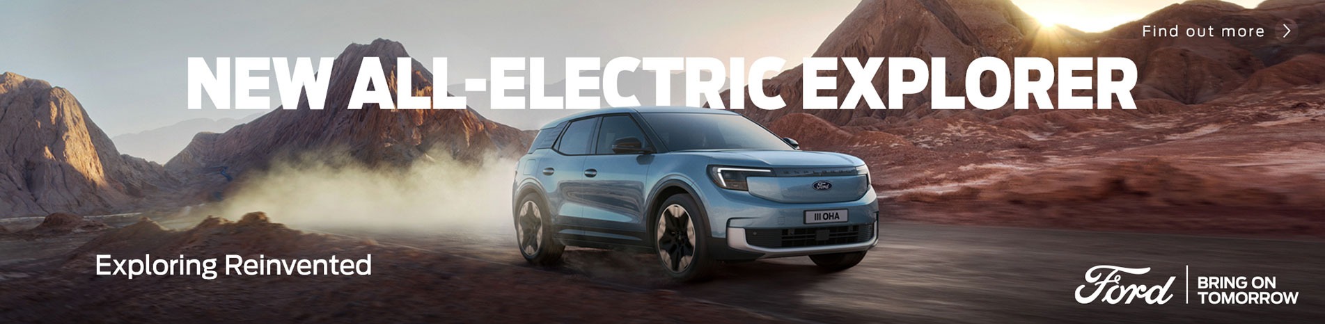 NEW ALL-ELECTRIC FORD EXPLORER