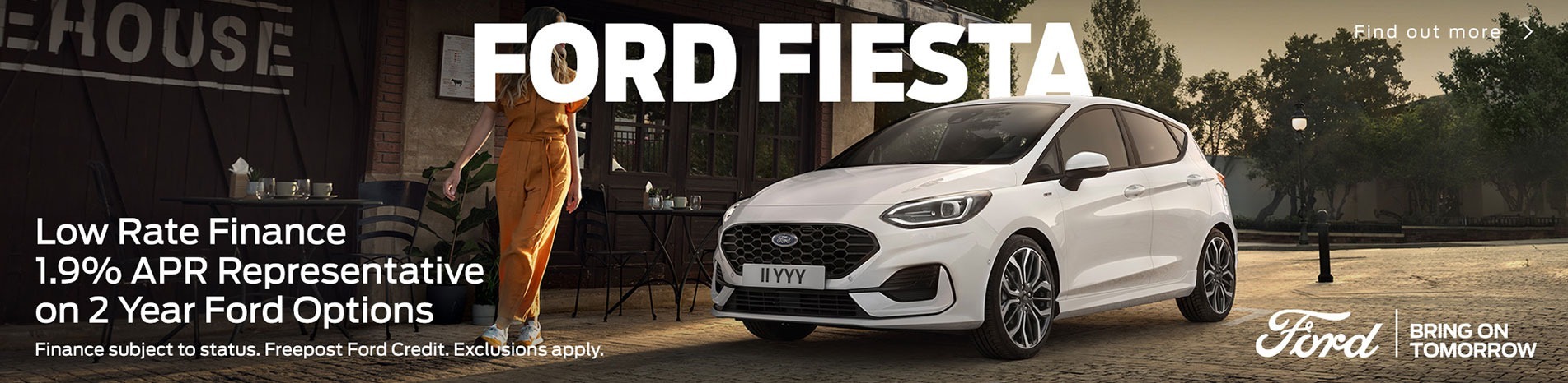 FORD FIESTA WITH 1.9% APR ON 2 YEAR FORD OPTIONS
